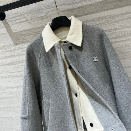 CELINE 26S COLLAR WOOL JACKET 606