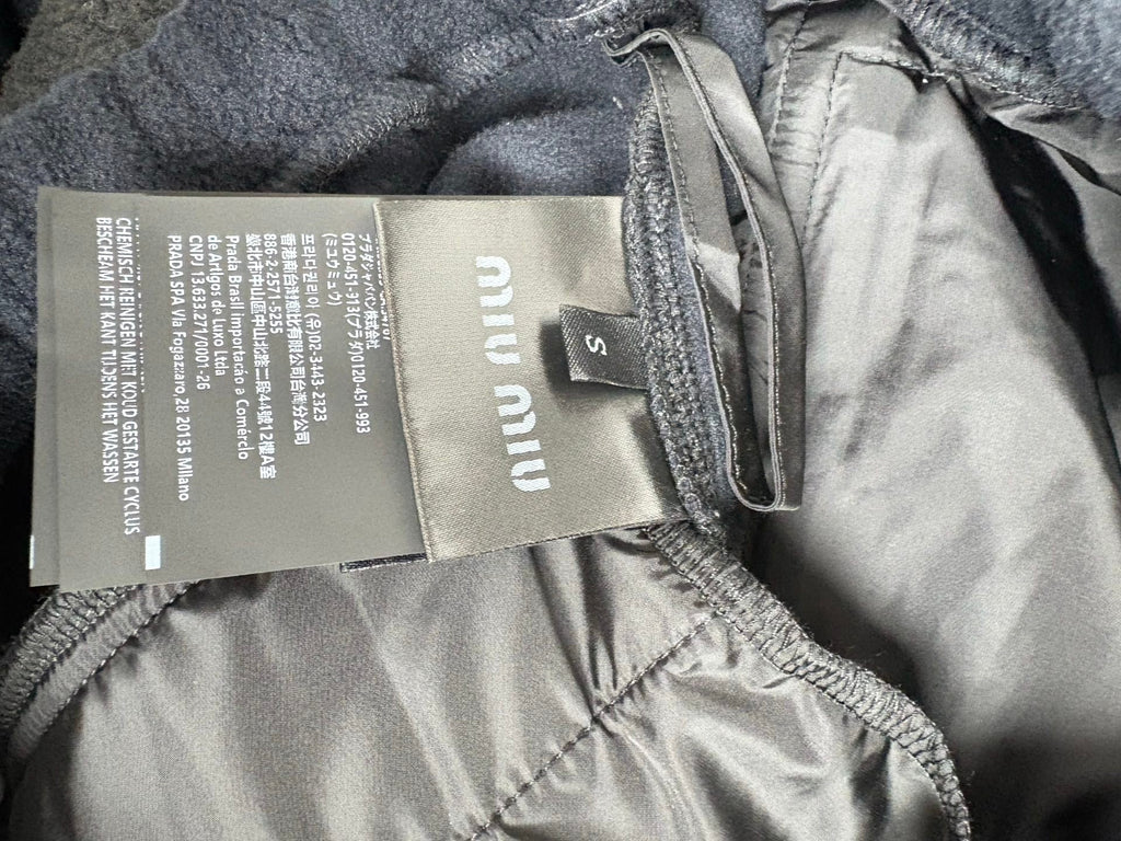 MIUMIU FLEECE SWEATPANTS STYLE 208