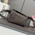 LOEWE 26S PUZZLE EDGE MEDIUM BAG 24 IN TAUPE CALFSKIN