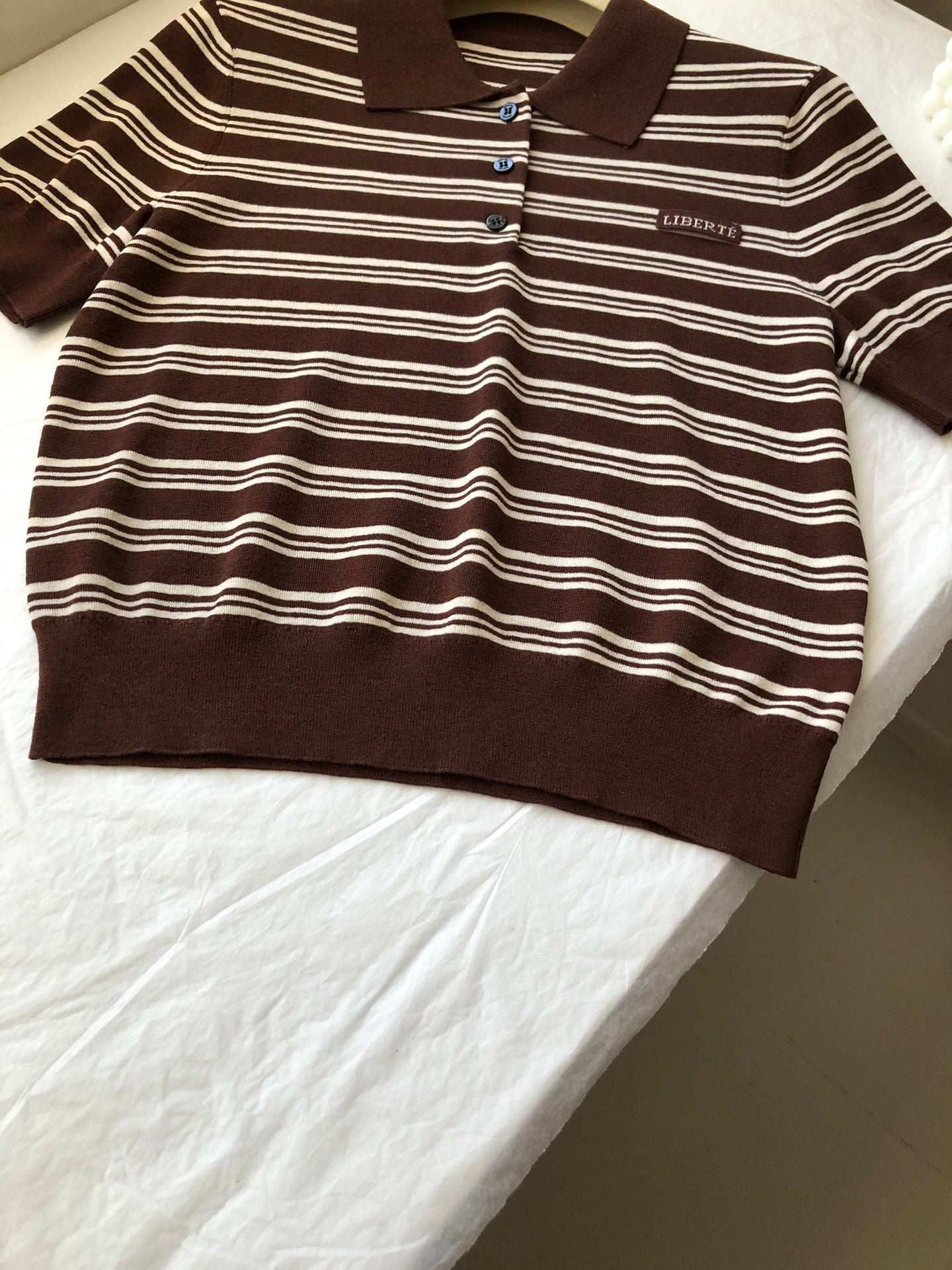 MIUMIU KNIT POLO SHIRT STYLE 212