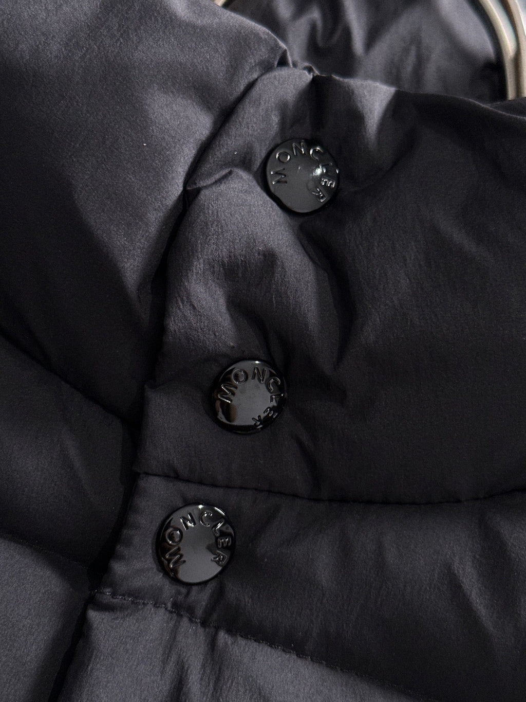 MONCLER CONTRIN DOWN VEST IN BLACK