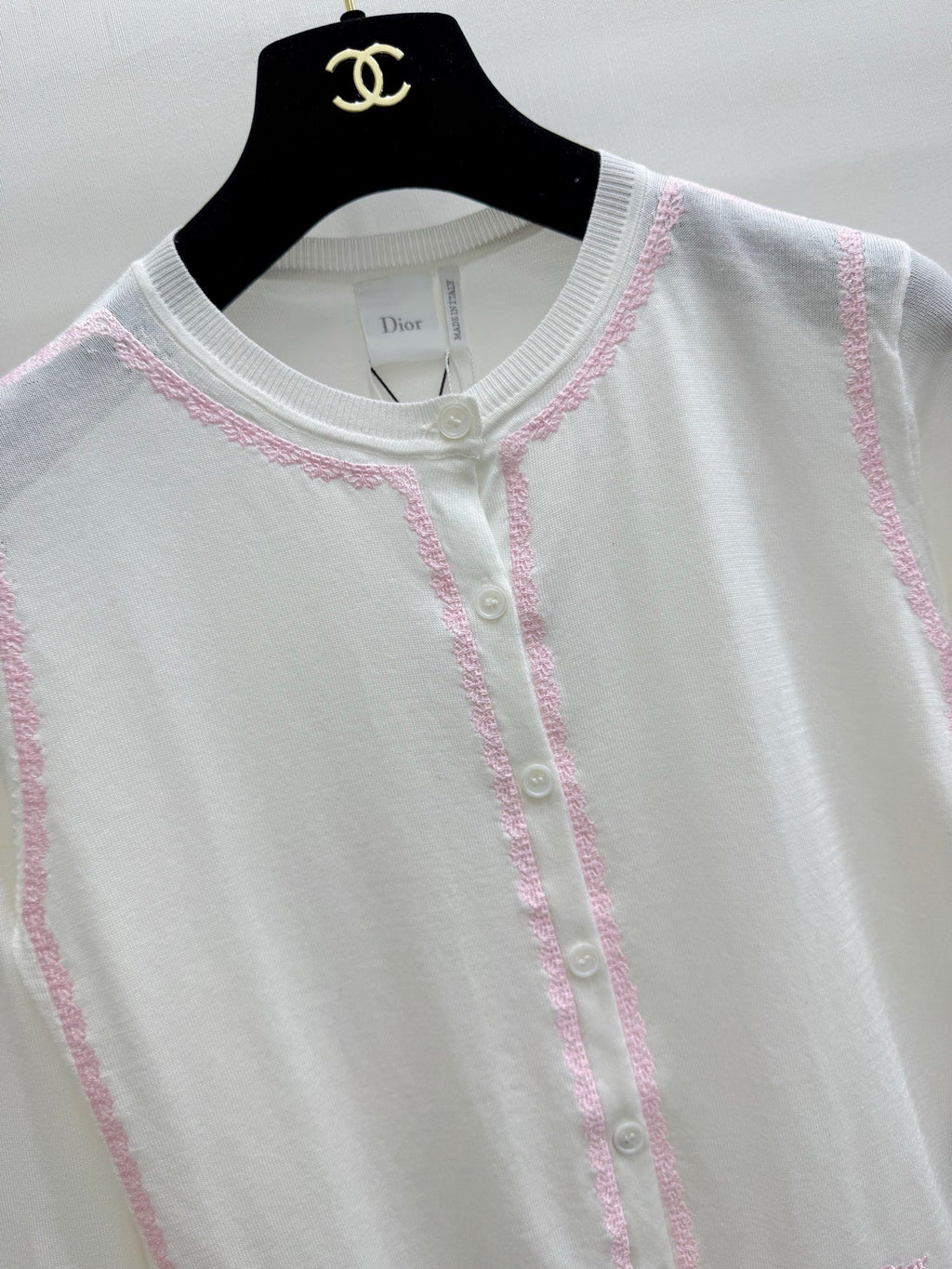 DIOR 26S LONG-SLEEVE KNIT CARDIGAN 1410