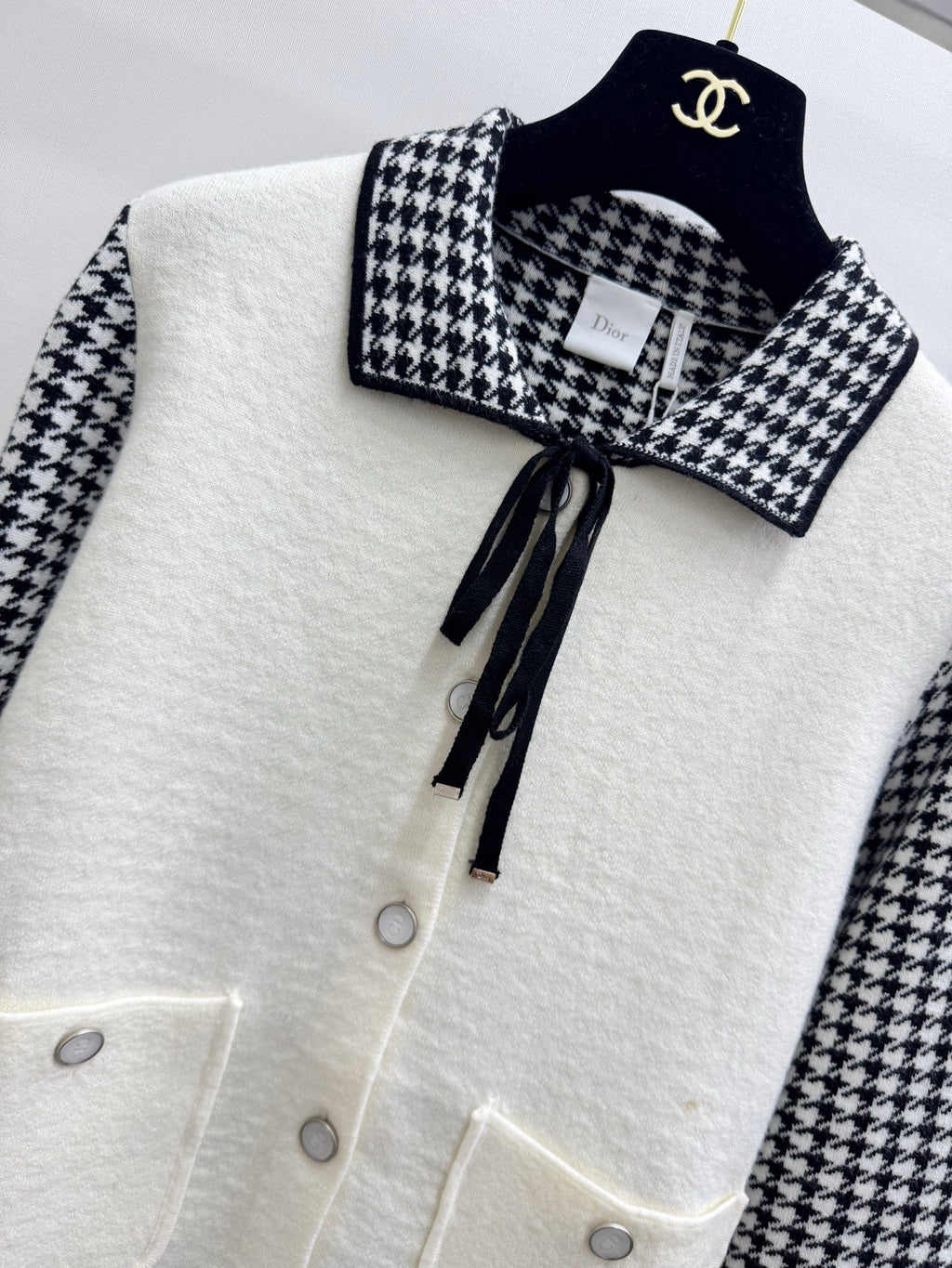 DIOR 26S LONG-SLEEVE KNIT CARDIGAN 1412