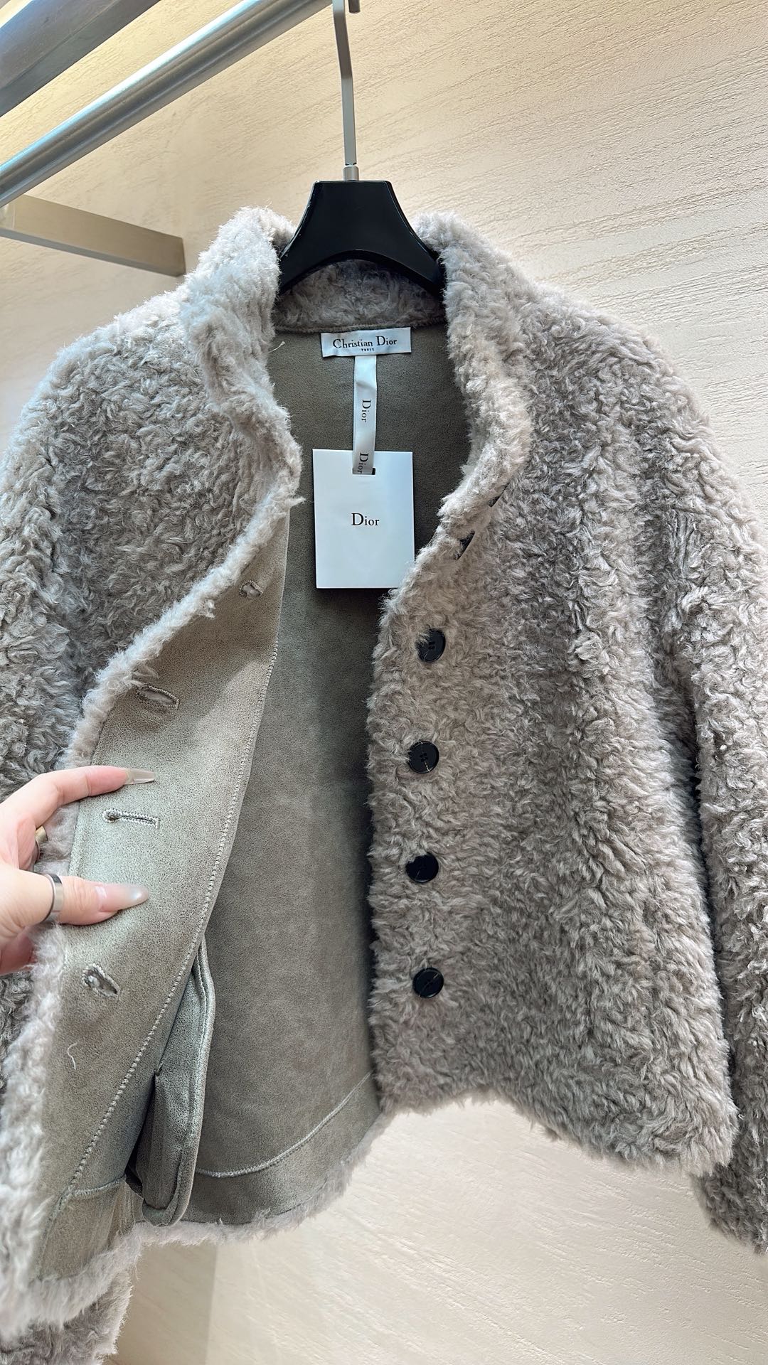 DIOR 25S SHEARLING JACKET 631