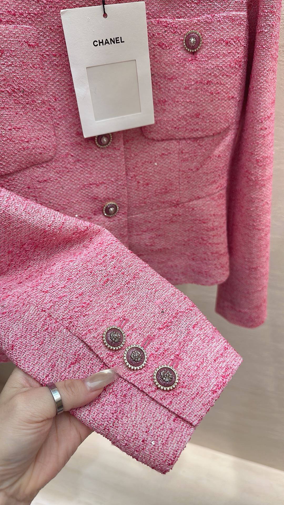 CHANEL 26S TWEED JACKET 874