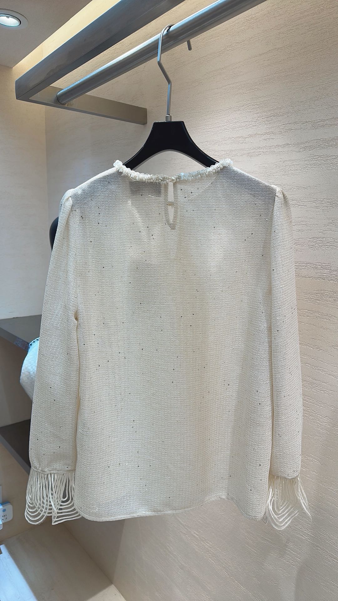 CHANEL 26S LONG-SLEEVE BLOUSE 873