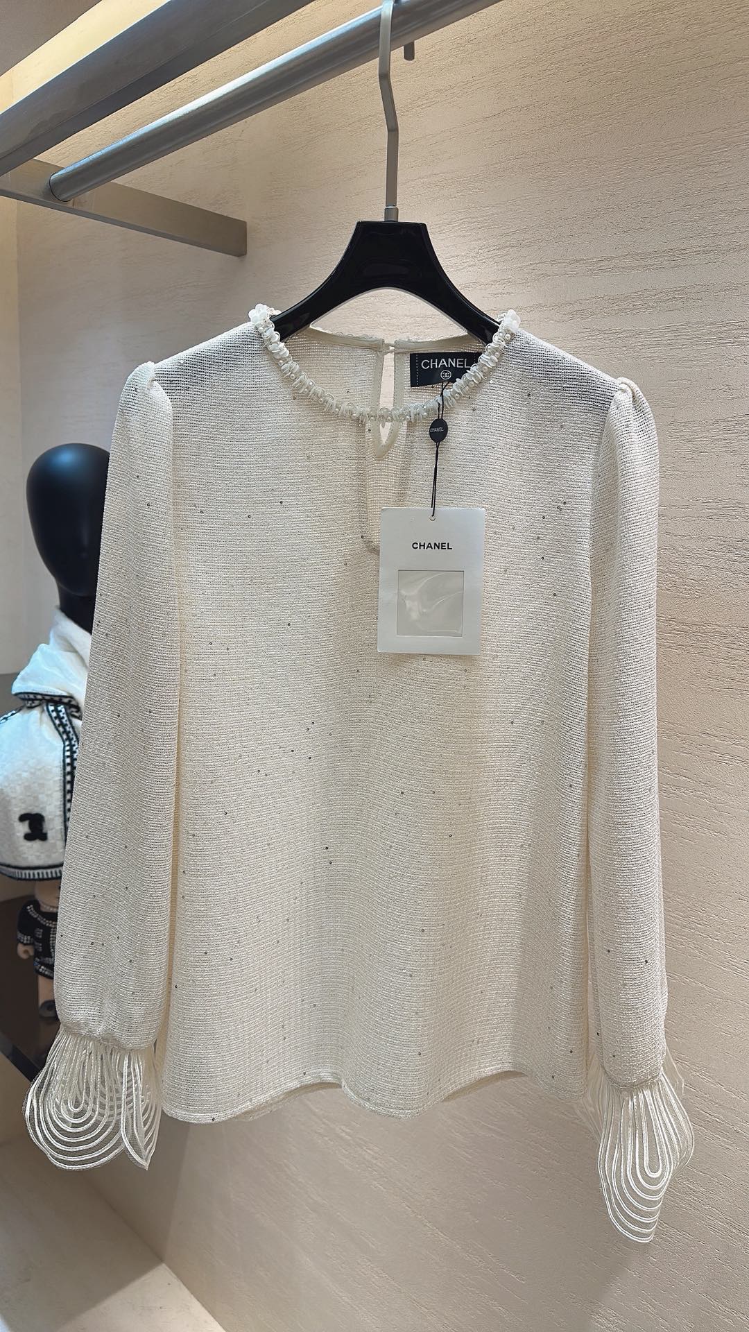 CHANEL 26S LONG-SLEEVE BLOUSE 873