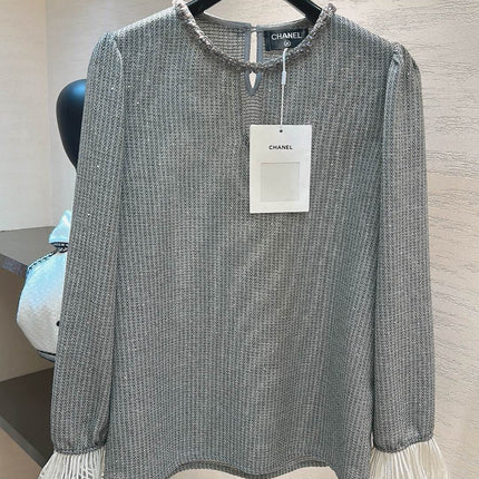 CHANEL 26S LONG-SLEEVE BLOUSE 872