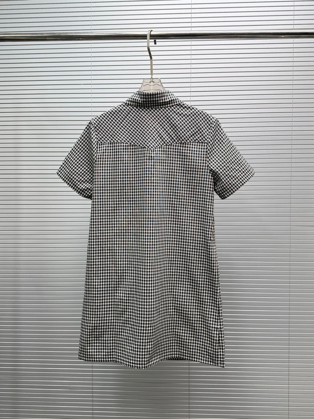 CELINE 26S PLAID SHIRT DRESS 494