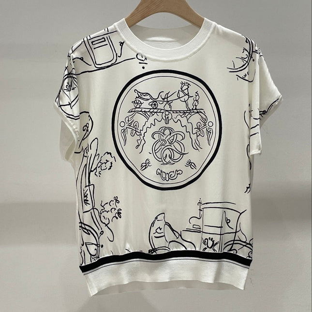 HERMES 26S SHORT SLEEVE T-SHIRT 559