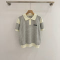 MIUMIU KNIT POLO SHIRT STYLE 391