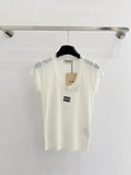 MIUMIU 26S SHORT-SLEEVED SWEATER STYLE 1095