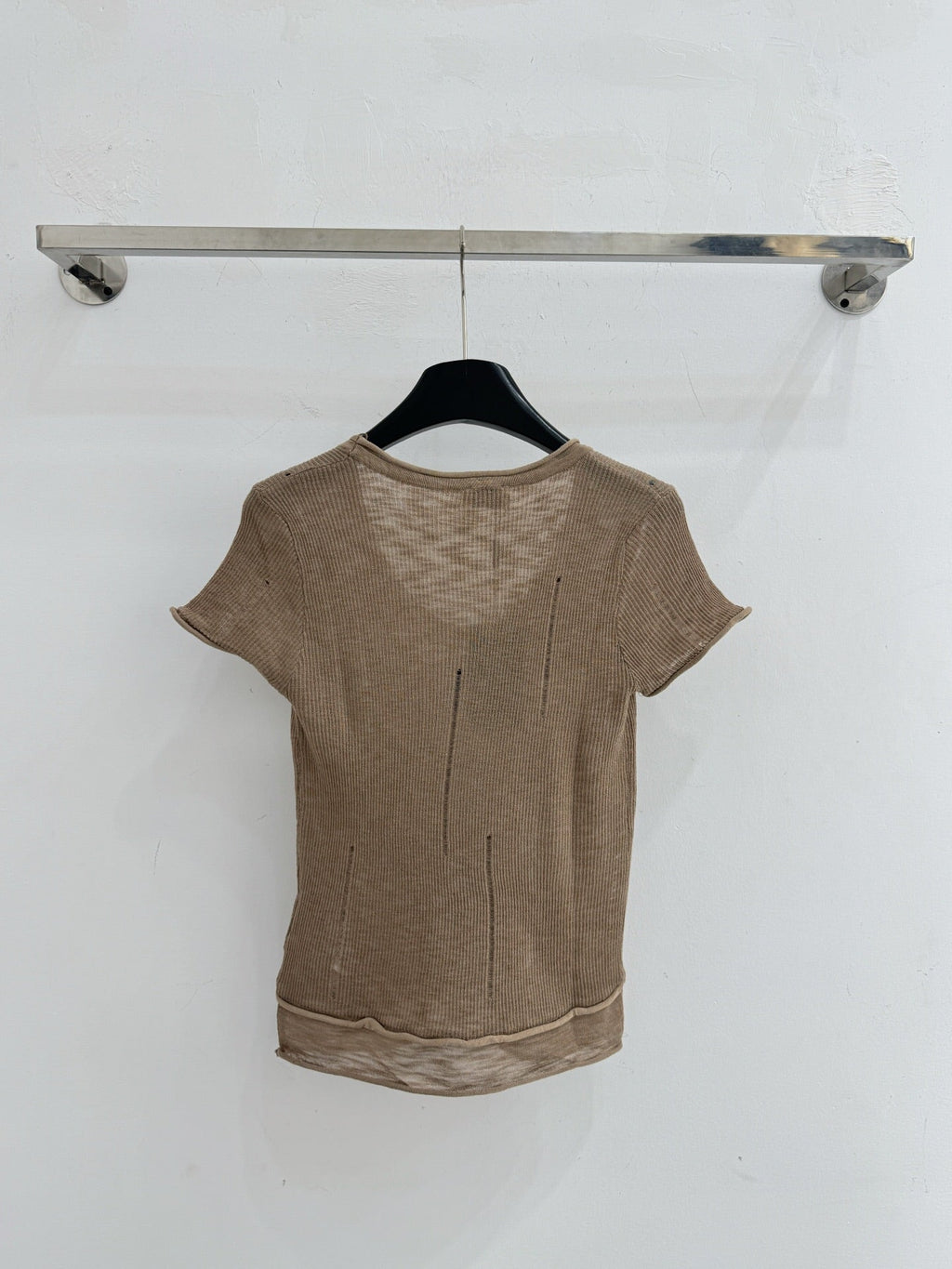 YSL 26S SHORT SLEEVE KNIT T-SHIRT 423