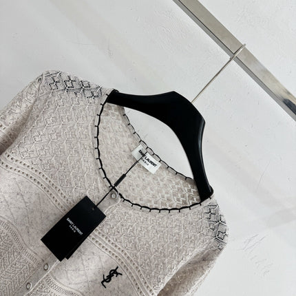 YSL 26S KNIT CARDIGAN 435