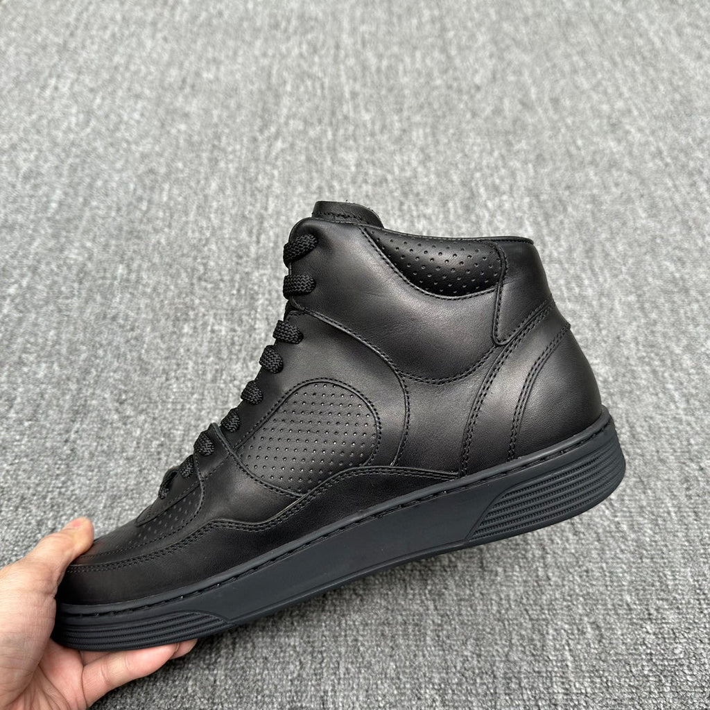 CC MEN'S BLACK AIR FORCE ONE HIGH-TOP