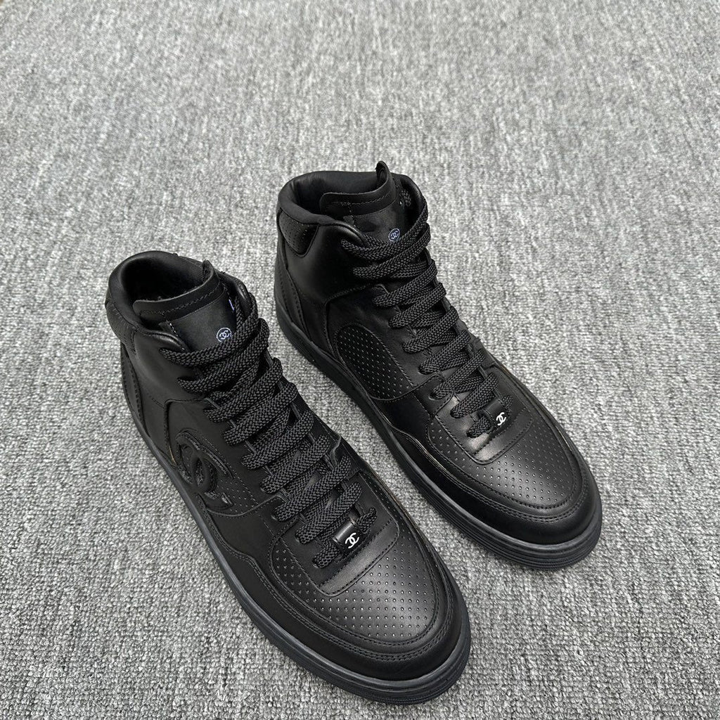 CC MEN'S BLACK AIR FORCE ONE HIGH-TOP
