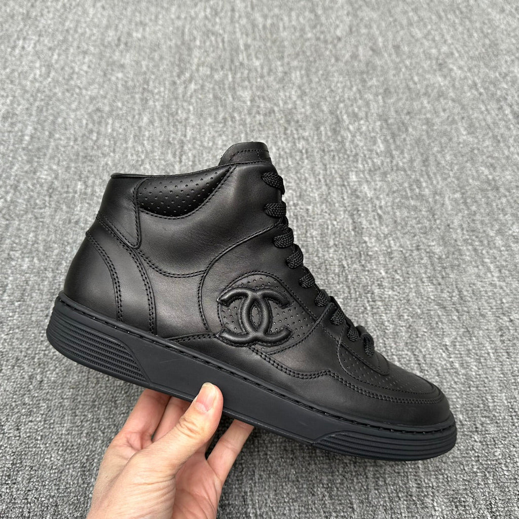 CC MEN'S BLACK AIR FORCE ONE HIGH-TOP
