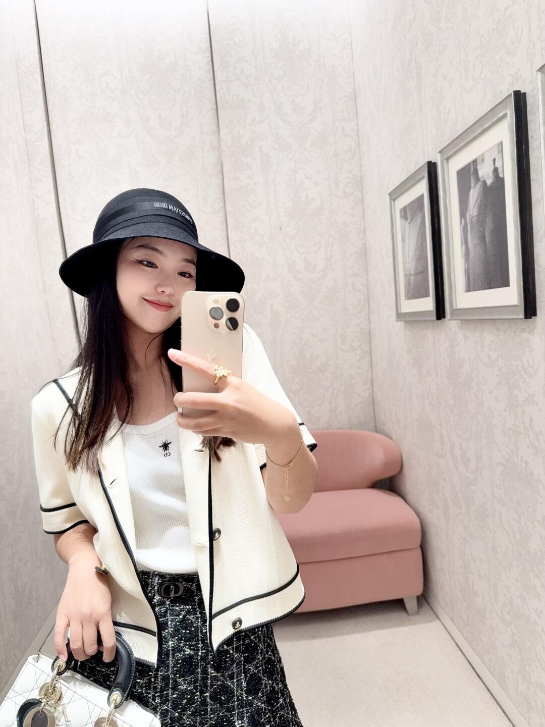 DIOR 25S SHORT-SLEEVE JACKET 681