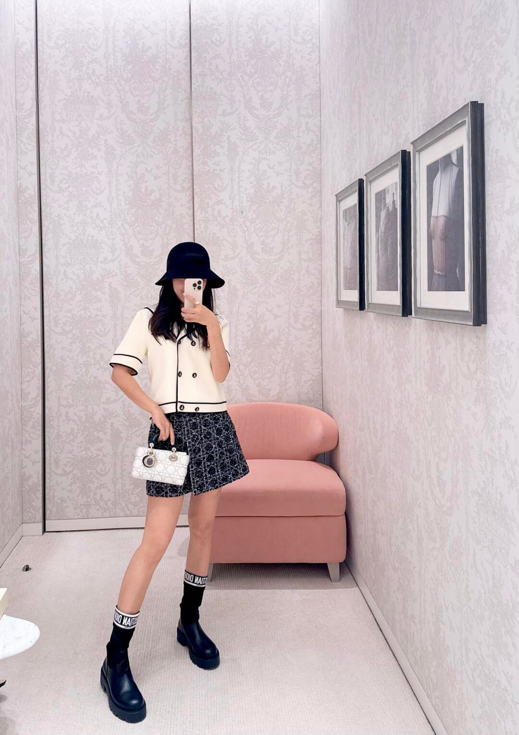 DIOR 25S SHORT-SLEEVE JACKET 681