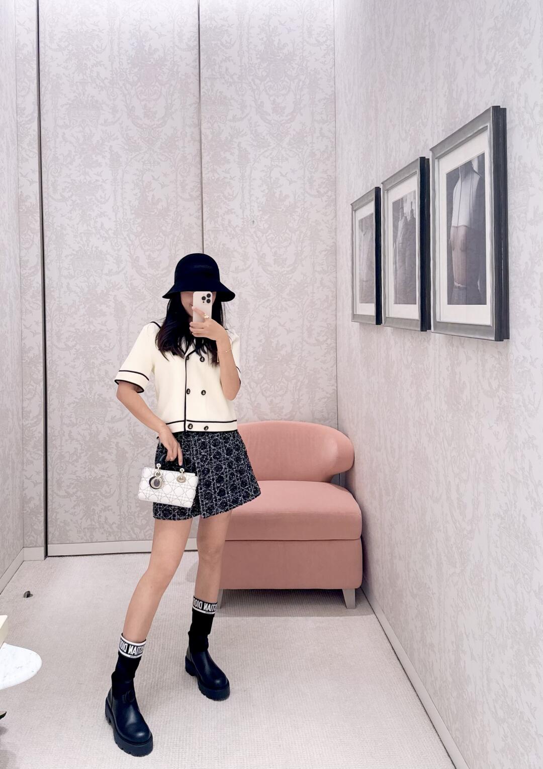 DIOR 25S SHORT-SLEEVE JACKET 681