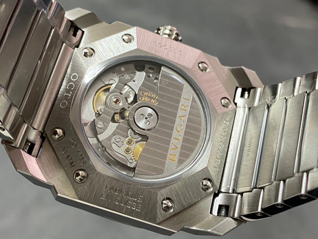 OCTO 41 STEEL BLUE DIAL