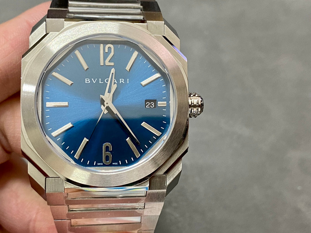 OCTO 41 STEEL BLUE DIAL