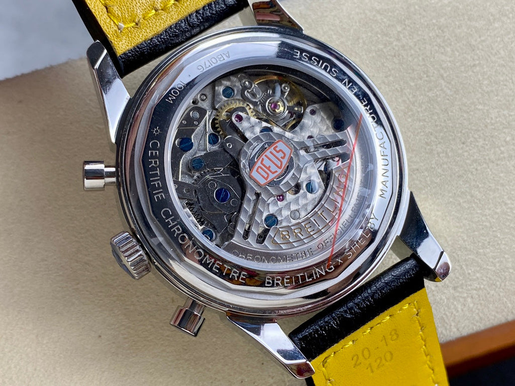 TOP TIME B01 DEUS STEEL CASE BLACK MIX WHITE DIAL