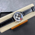 TOP TIME B01 DEUS STEEL CASE BLACK MIX WHITE DIAL