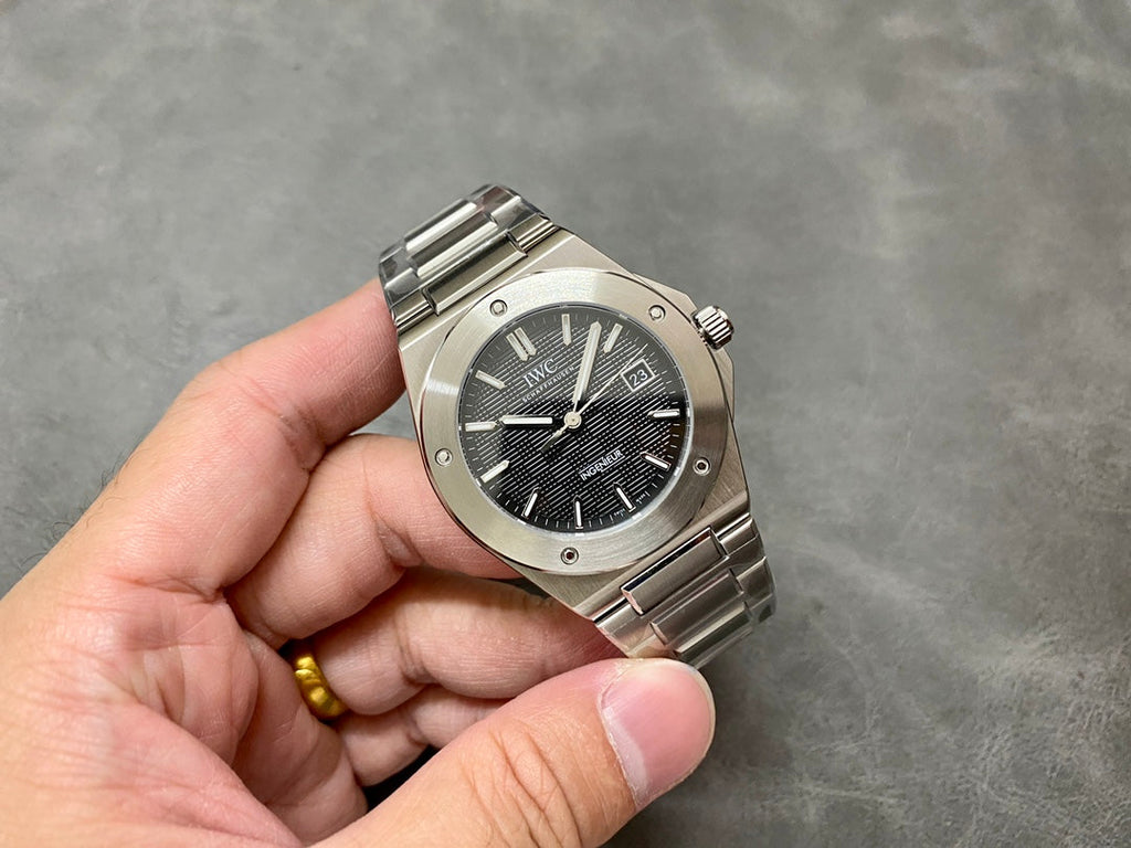 INGENIEUR AUTOMATIC 40 SILVER STAINLESS STEEL CASE WITH BLACK DIAL
