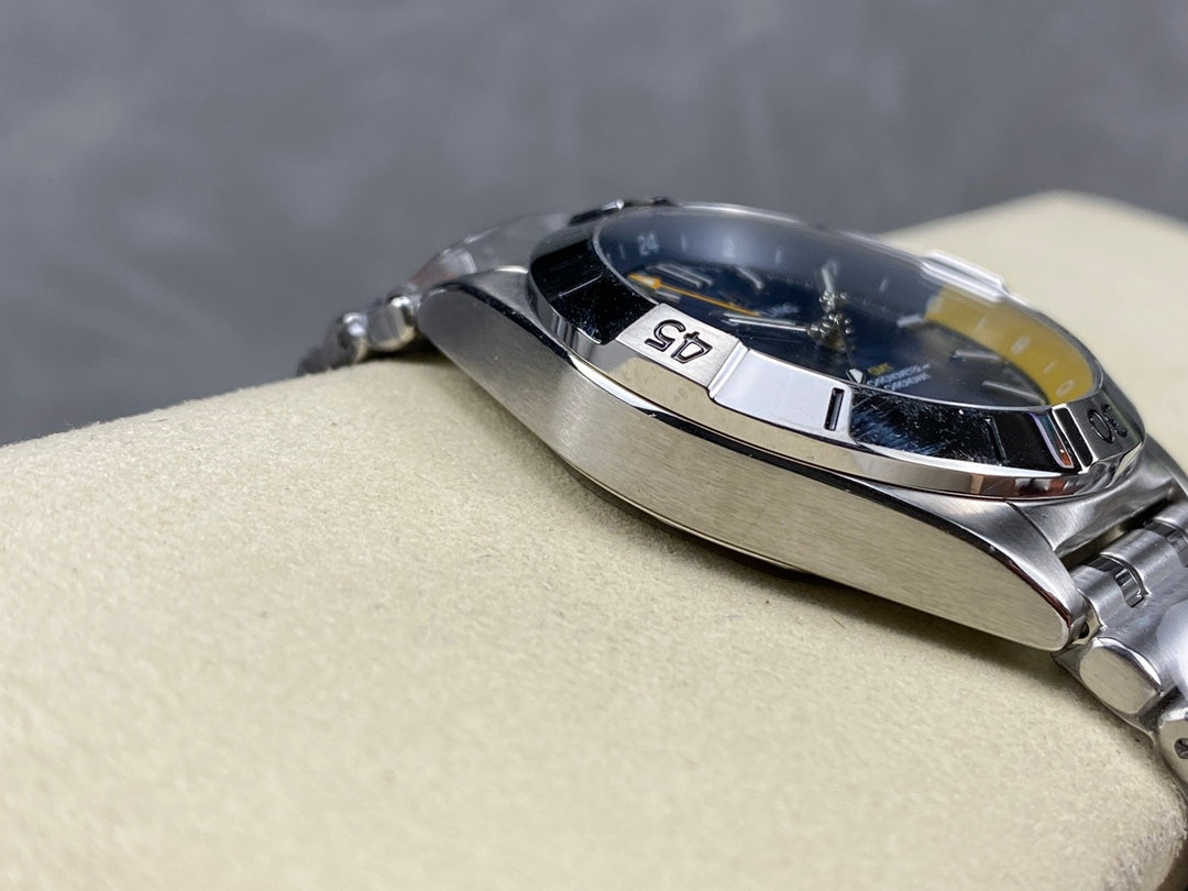 CHRONOMAT AUTOMATIC GMT 40 ALL STEEL BLUE MIX YELLOW DIAL