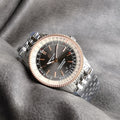 NAVITIMER AUTOMATIC 41 RED GOLD BEZEL WHITE AND BLACK DIAL