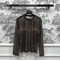 FENDI CREW NECK PRINTED T-SHIRT 268598