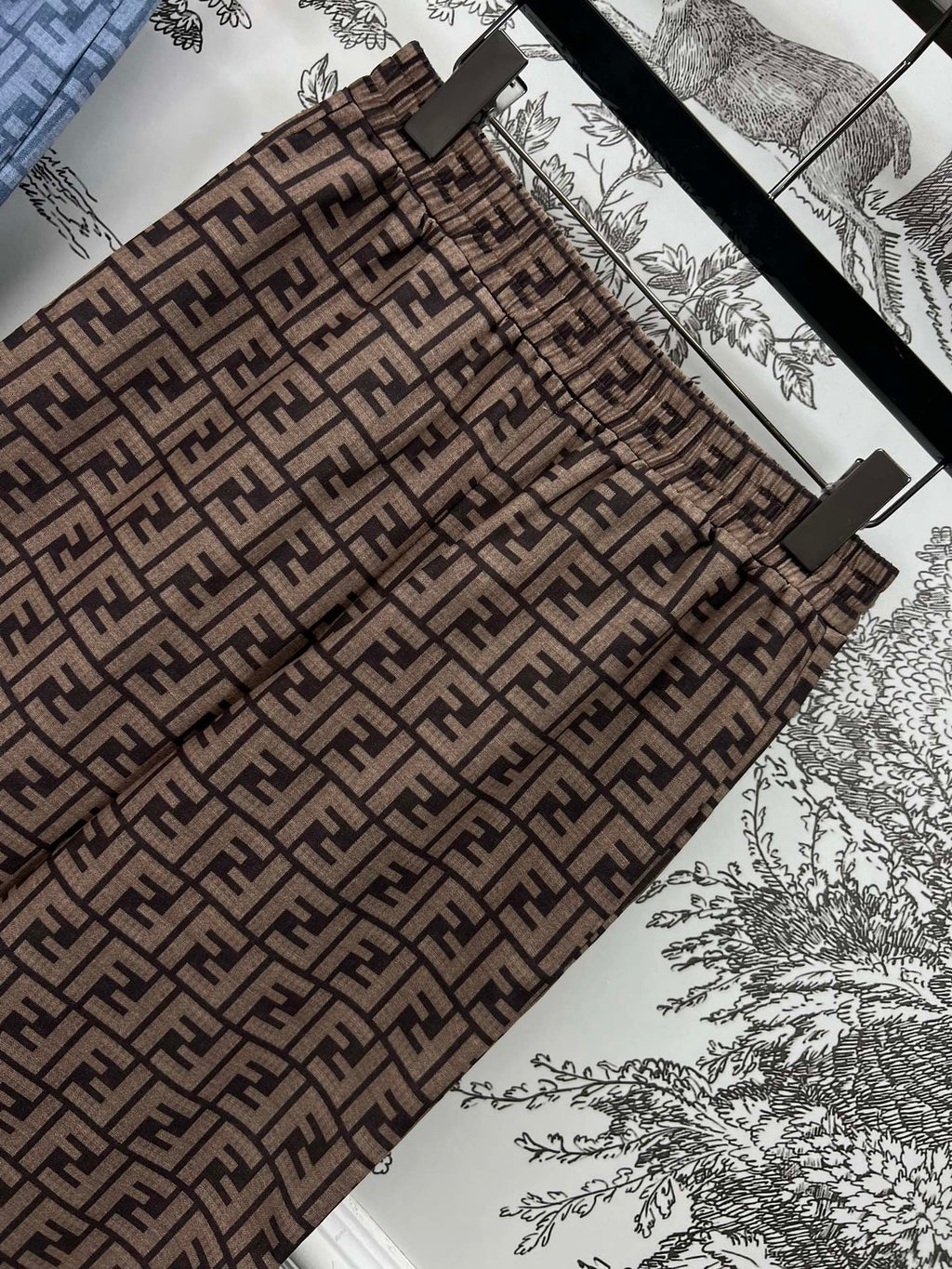 FENDI WIDE-LEG PANTS 268615