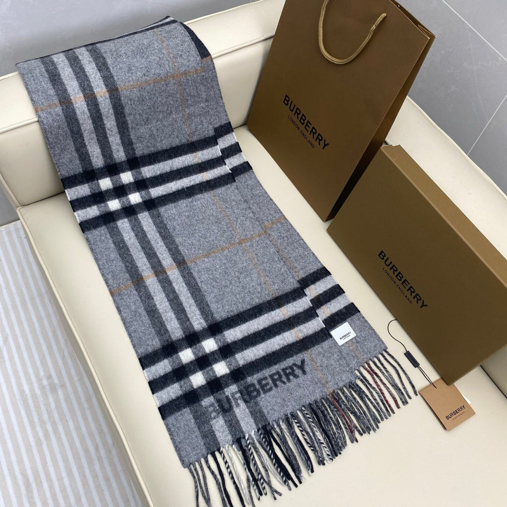 BURBERRY 25S SCARF 168 CM IN CASHMERE 935607