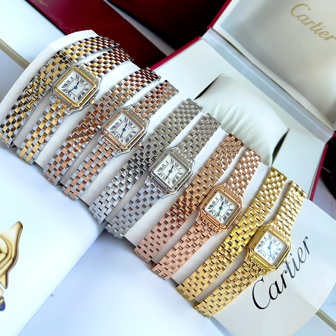 PANTHÈRE DE CARTIER WATCH ROSE GOLD CASE