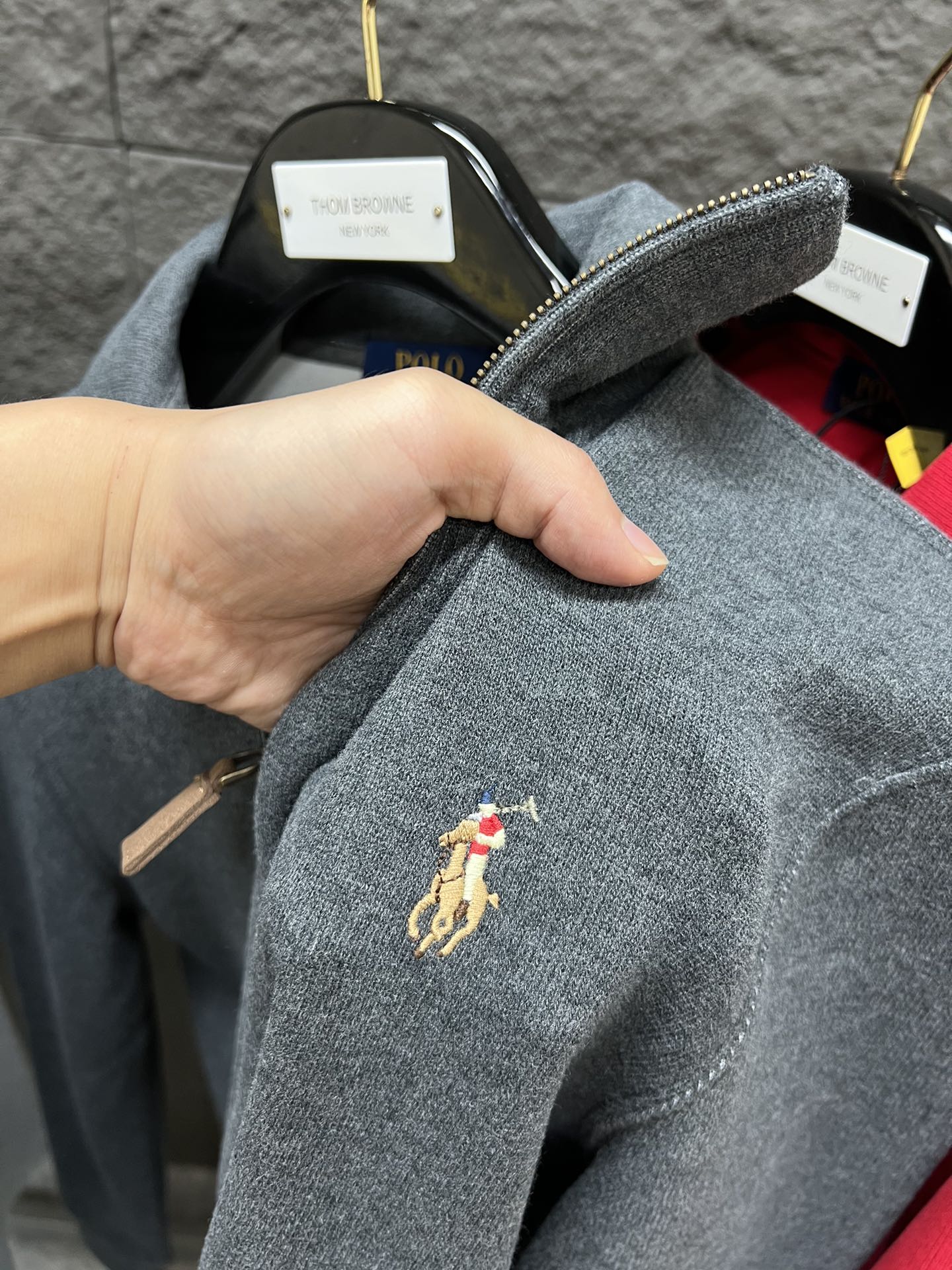 RALPH LAUREN 25S HALF-ZIP FLEECE 296