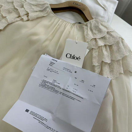 CHLOE 26S SILK SHIRT STYLE 101