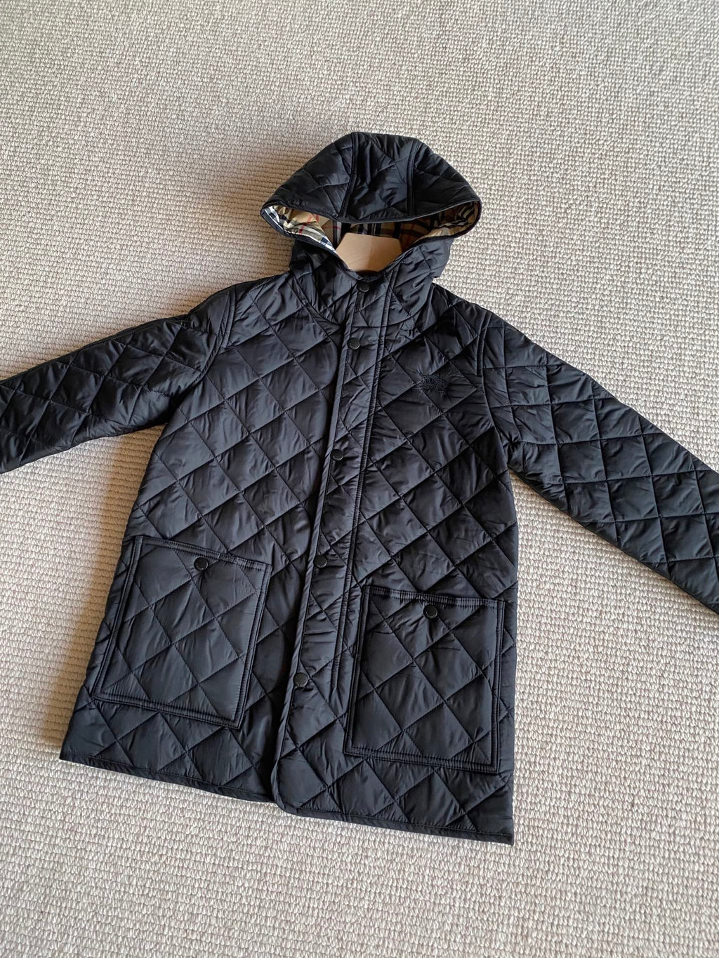 BURBERRY 25S HOODED JACKET 066