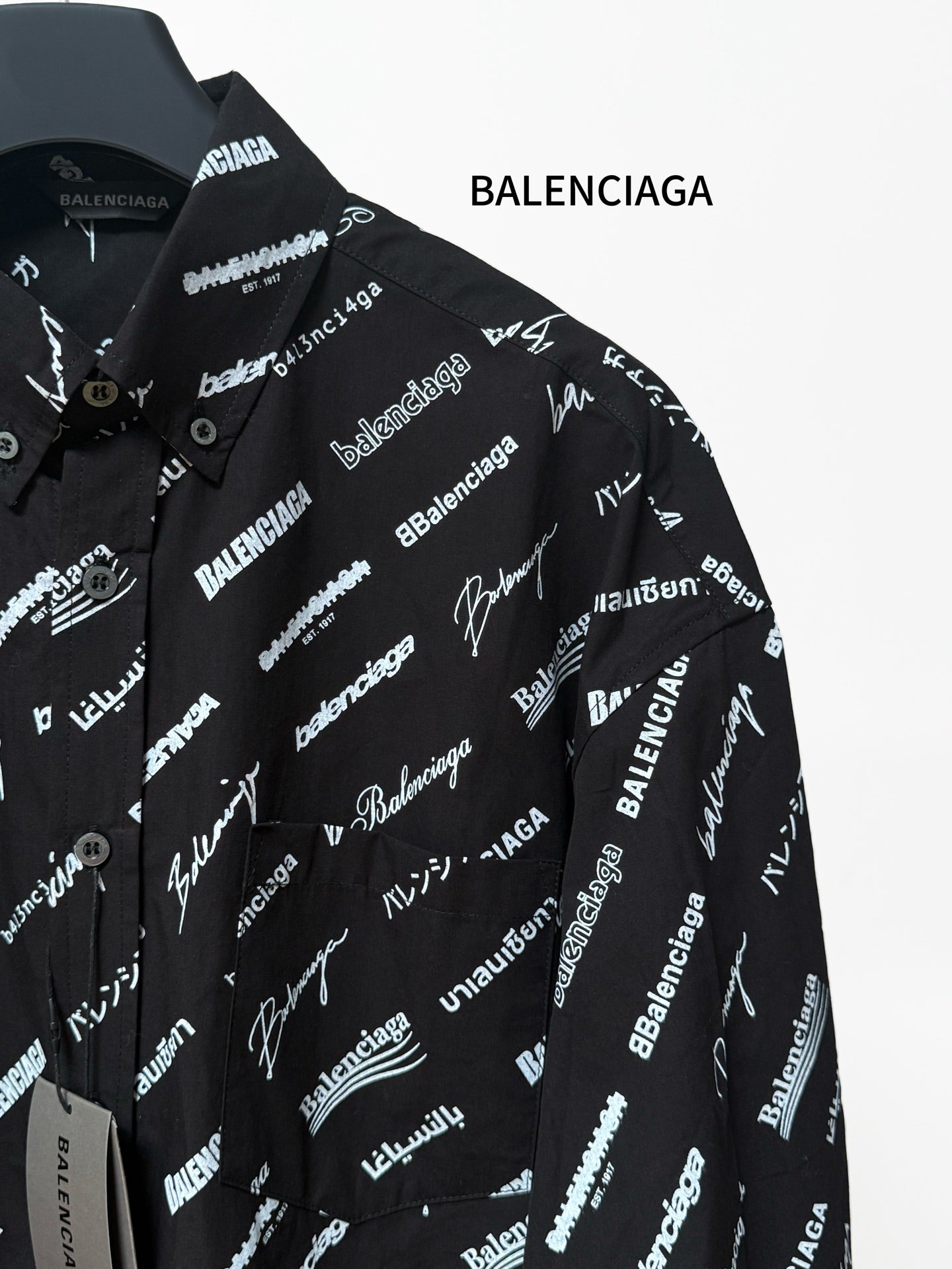 BALENCIAGA 26S LONG SLEEVE SHIRT 124