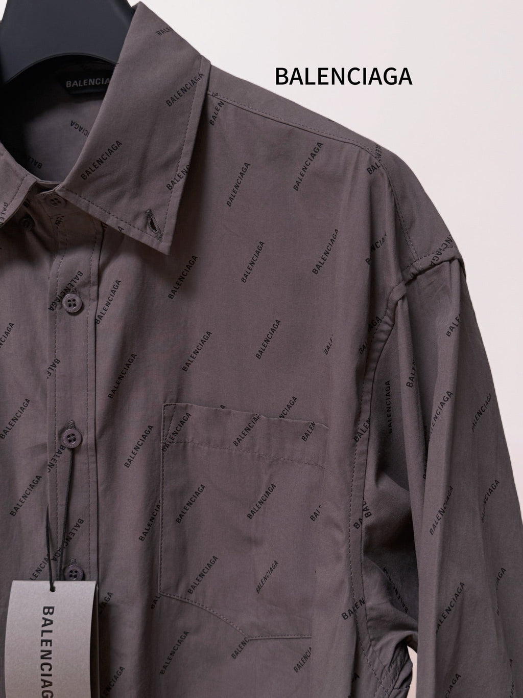 BALENCIAGA 26S LONG SLEEVE SHIRT 118