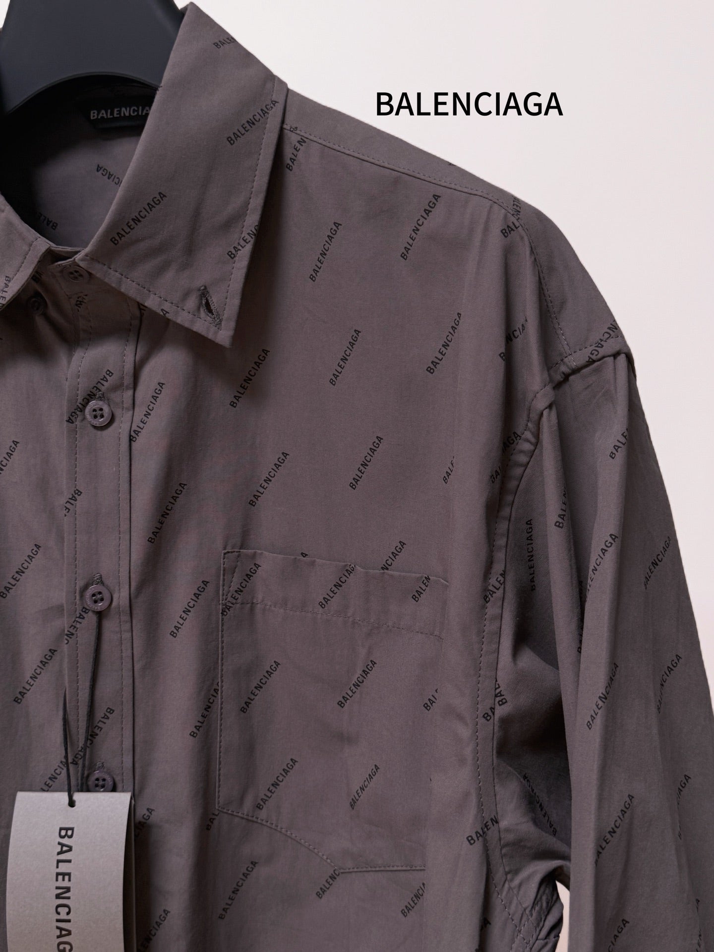 BALENCIAGA 26S LONG SLEEVE SHIRT 118