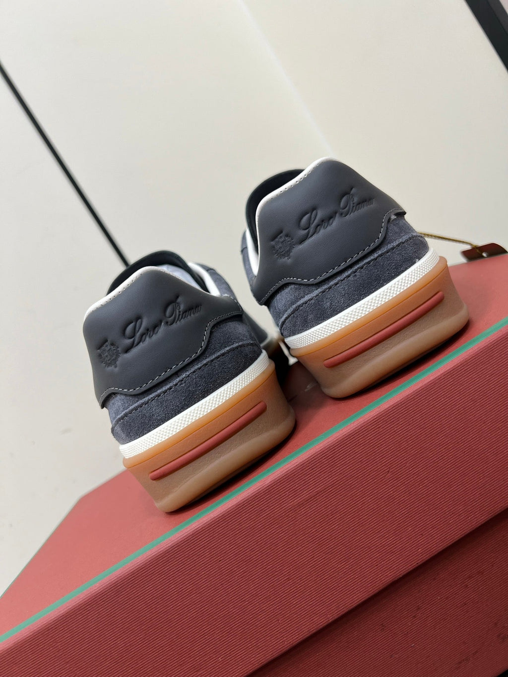 LP 25S TENNIS WALK SNEAKERS IN BLUE GRAY SUEDE