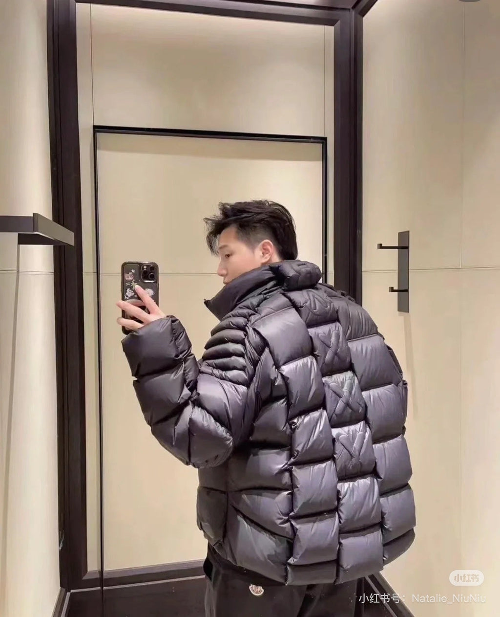 MONCLER 25S STAND-COLLAR PUFFER JACKET 324