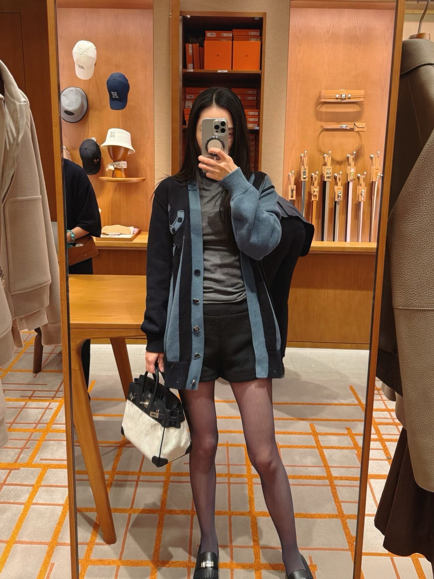HERMES 25S KNITTED CARDIGAN 328