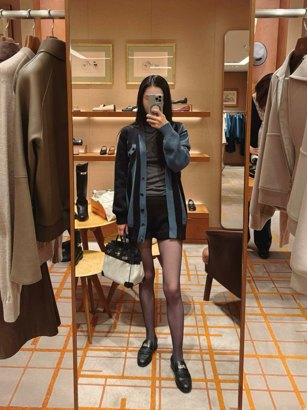 HERMES 25S KNITTED CARDIGAN 328