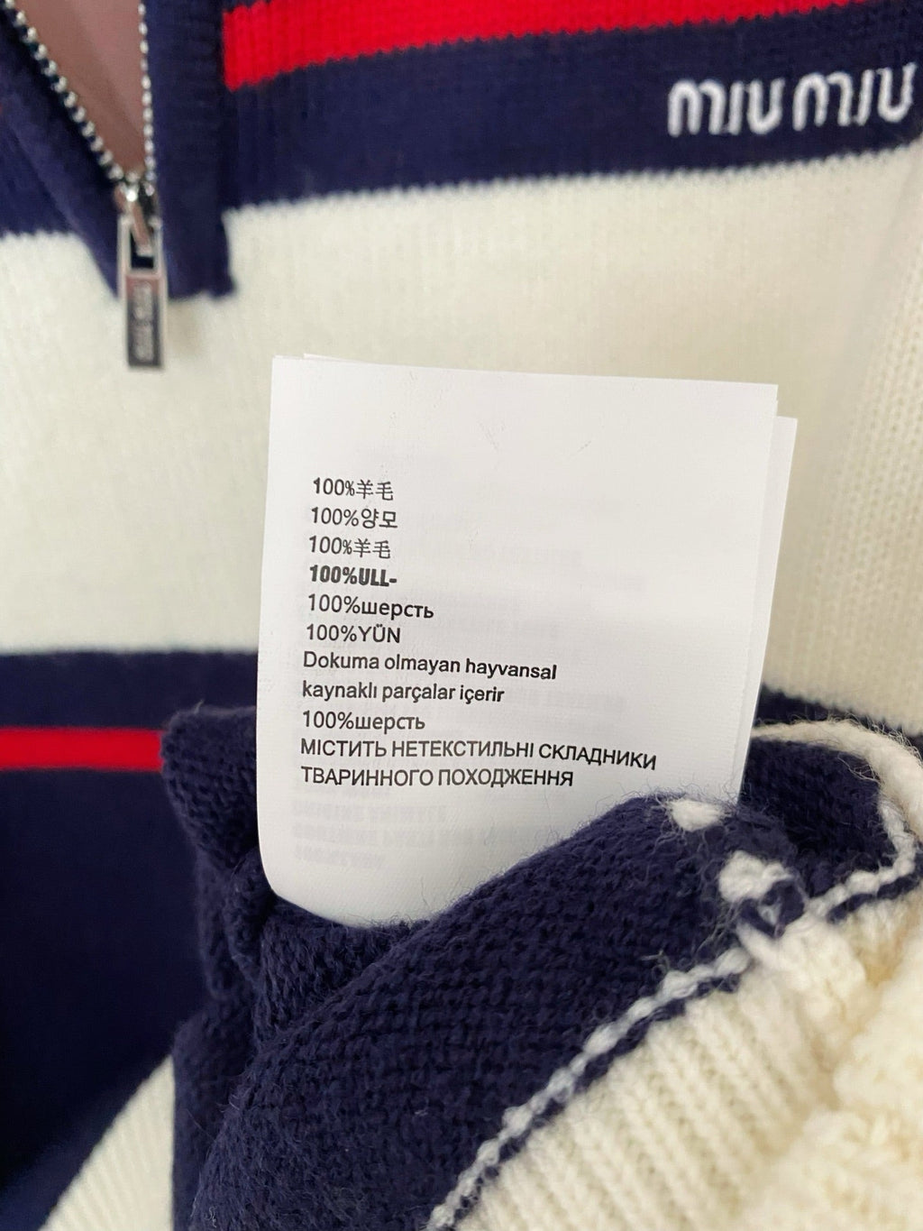 MIUMIU SWEATER STYLE 135