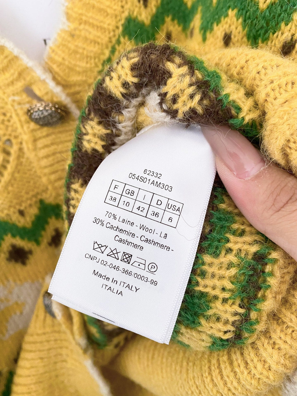 DIOR 26S CARDIGAN 1123