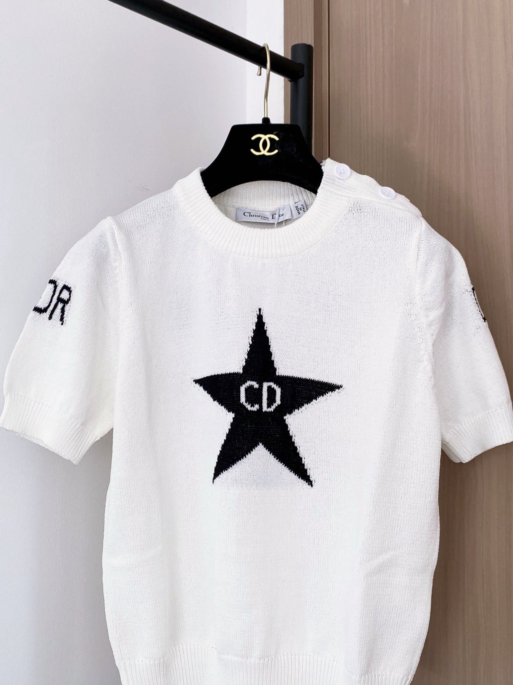 DIOR 26S SHORT SLEEVE KNIT SWEATER 984