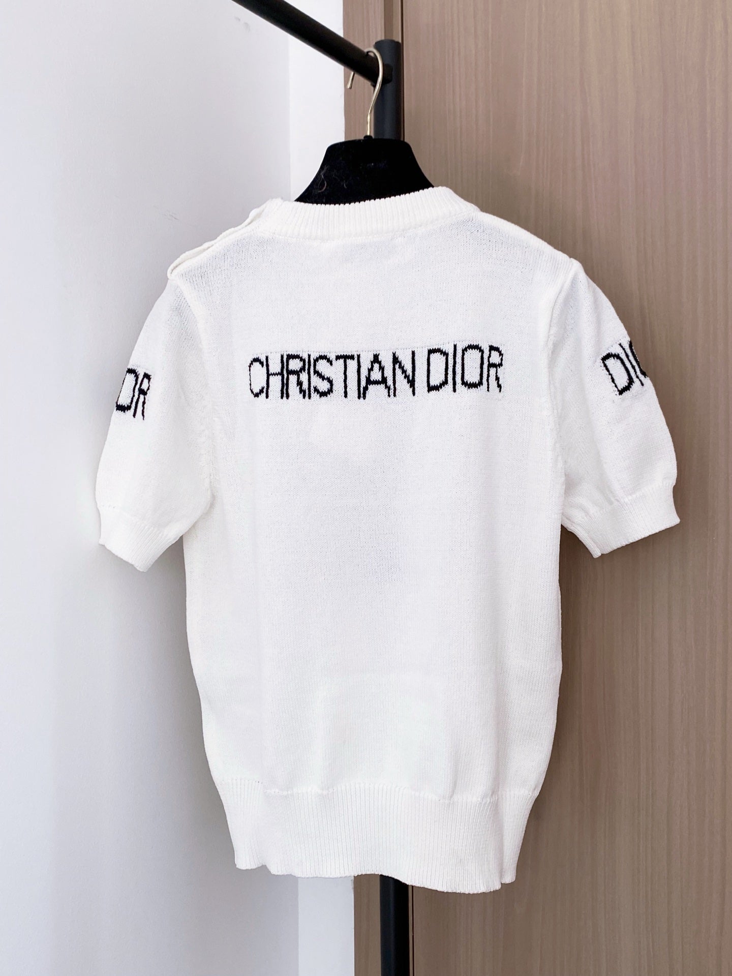 DIOR 26S SHORT SLEEVE KNIT SWEATER 984
