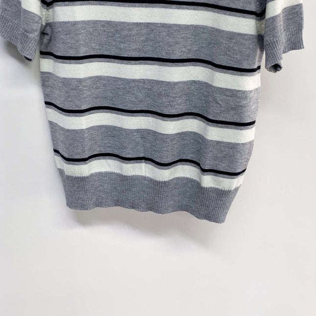 MIUMIU 26S SHORT SLEEVE KNIT SWEATER 1033